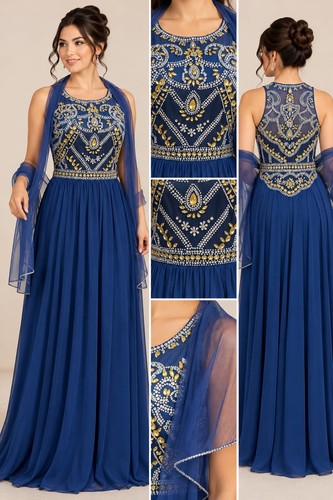 Coutiva plus size - plus, blue
