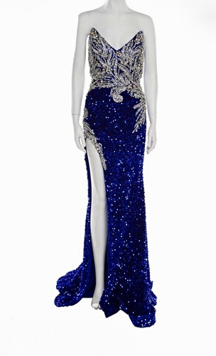 Women blue silver sequin - women’s,